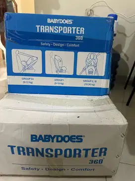 Carseat bayi merk BABYDOES TRANSPORTER 360