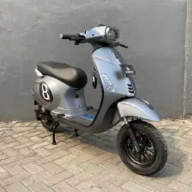 VESPA LISTRIK BISA DIANTAR KE RUMAH GRATIS ONGKIR