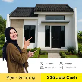 Rumah cantik termurah di Mijen transaksi diminggu ini diskon 20jt