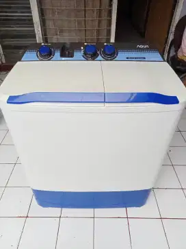 Mesin cuci AQUA kapasitas 8 kilo Normal bersih Depok 2 timur