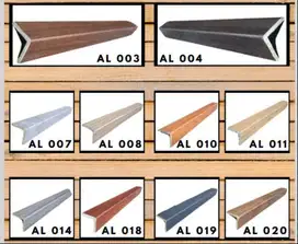 List Siku Tangga | List L Pvc Solid - Panjang 3m