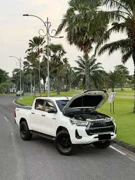 MODS 100JT++ ! KM 20rb! CASH! Toyota Hilux 4x4 DC 2.4 V Diesel AT 2022