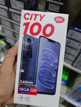 Itel City 100 6/128GB Garansi Resmi Bisa Cod Depok