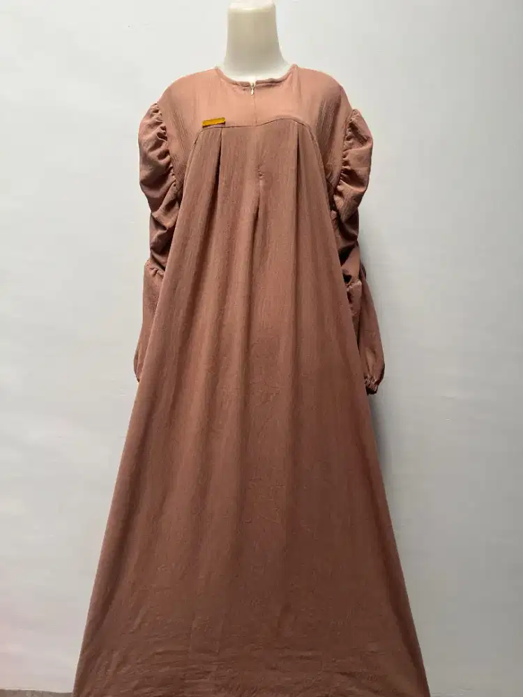 Baju gamis cokelat
