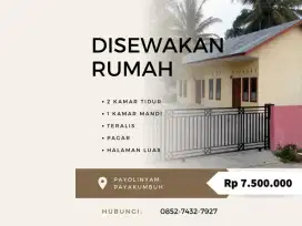 Rumah Kontrakan 2 Kamar Tidur, Payolinyam Payakumbuh