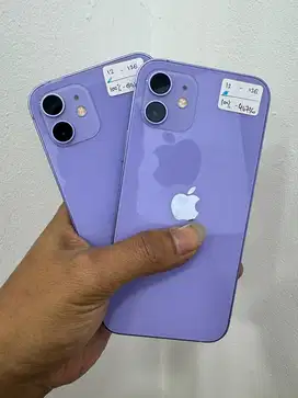 Iphkne 12 128GB Purple second All operator like new bisa kredit juga