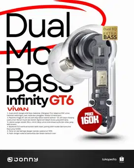 Vivan Infinity GT6 ANC True Wireless Earbuds