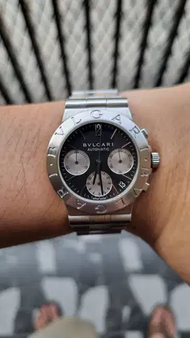 Bvlgari Diagono Chronograph Black Dial Automatic