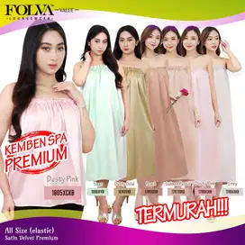 FOLVA Kemben SPA Gown kemben salon pijat sauna skirt satin