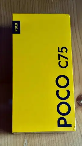 POCO C75 6/128GB Baru Segel Resmi Indonesia
