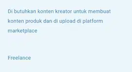 Loker Konten Kreator