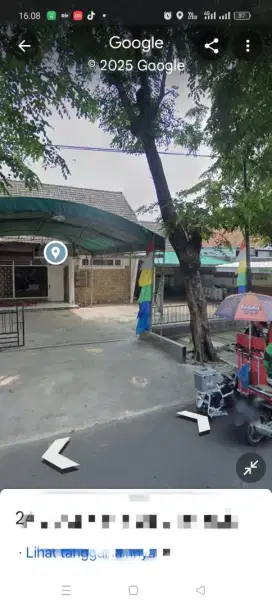 Disewakan rumah besar strategis di pinggir jalan Cawang baru tengah