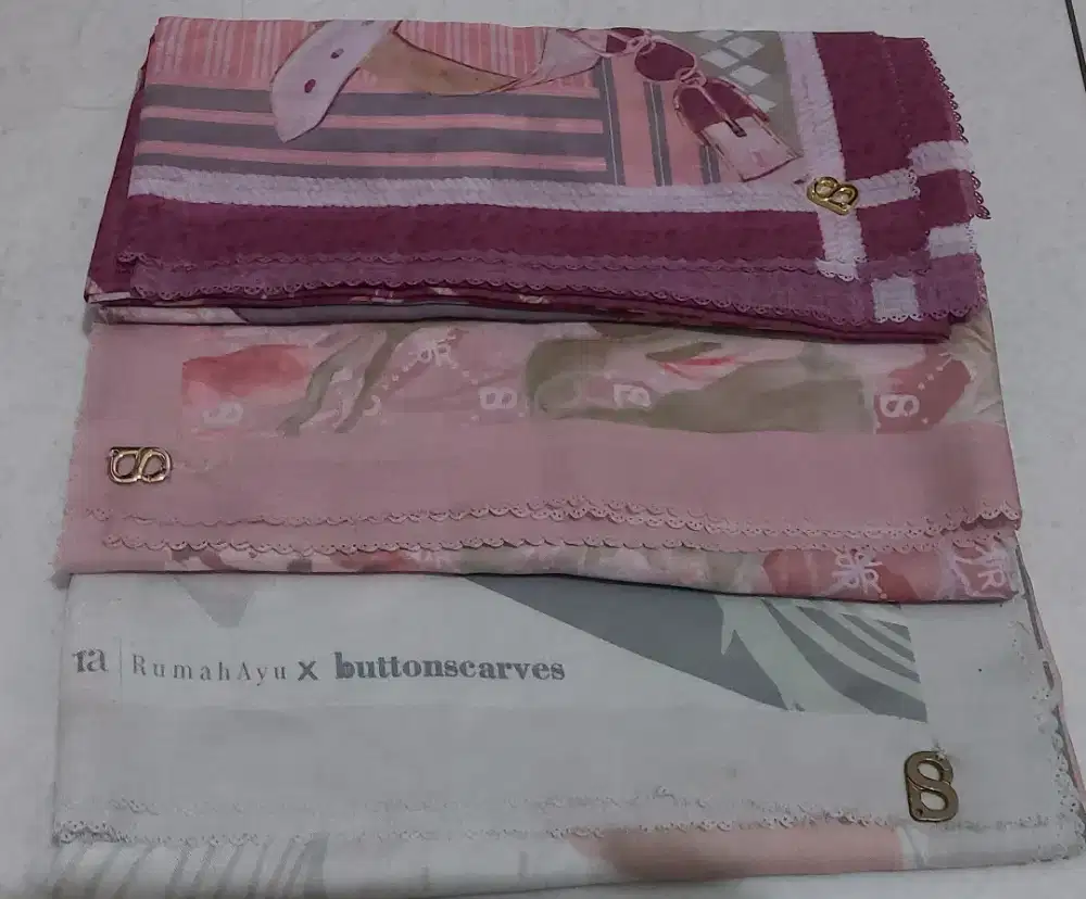 Hijab Button Scarves