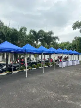 Tenda lipat 2x2 meter teduhan jualan makanan . Ready stok Palembang