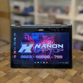 Acer Spin SP513-53N i5 8GB 256GB Touchscreen 2in1 x360 Tipis Ringan