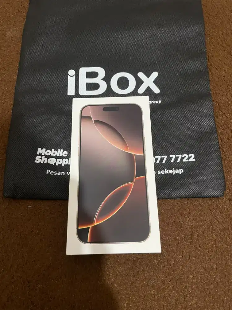 Iphone 16 pro max 256gb iBox BNIB Desert