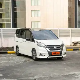 Nissan Serena Highway Star HWS 2019 pemakaian 2021 putih automatic