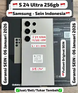 Samsung S24 Ultra 12/256 Gb Gray Titanium Resmi Garansi Panjang