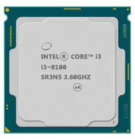 Processor intel core i3 8100 LGA 1151