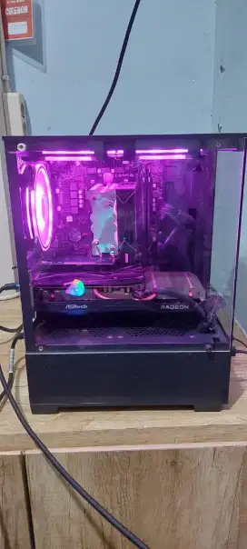 PC Gamer Live streaming Ryzen 5 Pro 4650G Ram16 - VGA RX6600 8GB Gddr6