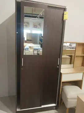 Maxy 2 sliding drs brown oak