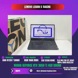 LENOVO Legion 5 15ACH6 AMD Ryzen 7 5800H NVIDIA RTX 3050 Ti RAM 16GB