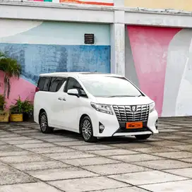 Toyota Alphard G 2.5 2015 putih automatic