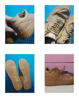WTS Nike x Supreme Air Force 1 Low Wheat