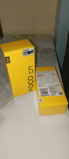 Poco C71 128gb Baru Garansi Resmi