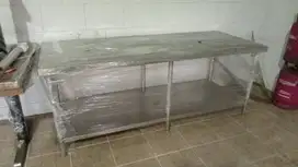 Meja Dapur Stainless Steel 201 - 200 x 80 x 80