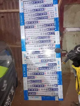 Jual kusen pintu satu dan pintu dua dari bahan aluminium dan kayu