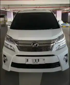TOYOTA VELLFIRE Z AT 2012