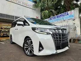 Antik 33 rb km Alphard 2.5 G 2020 nik 2019 putih white bagus original