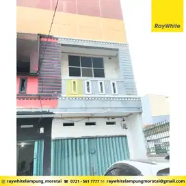 Disewakan Ruko 3 Lantai di Way Halim, Bandar Lampung (Kode IS 3238)