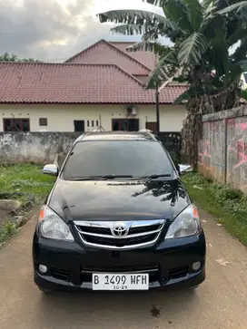 DI JUAL AVANZA HITAM TYPE G MANUAL 2010