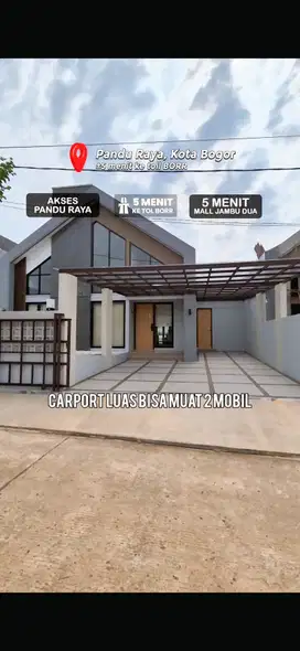 Rumah 1lt Luas Fasade Instagramable dan Aestetik di Lokai Strategis