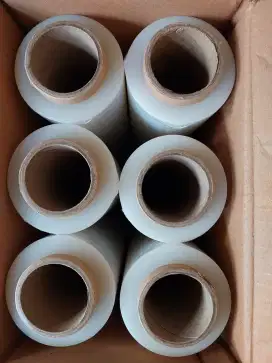 Plastik wrapping stretch film bening clear