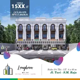 Ruko Langham Kawasan Bisnis Jalan Turi Daerah Katamso