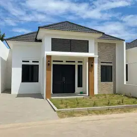 DIJUAL RUMAH BARU TYPE 56 MURAH, LOKASI DEKAT RS AWAL BROS PANAM