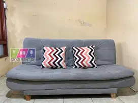 HARGA PROMO !!! Sofabed Multifungsi Bahan Bludru Halus