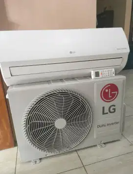 AC LG Dual inverter 1/2 PK R32 like new hemat listrik