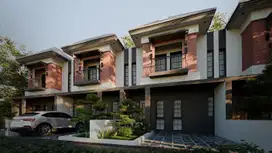 Rumah 2 lantai desain estetik harga menarik cileunyi bandung