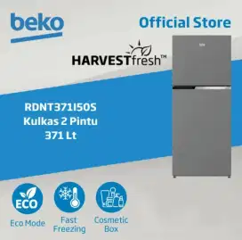 KULKAS 2 PINTU BEKO RDNT371I50S