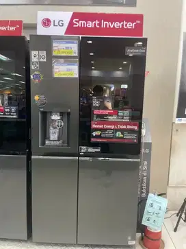 LG REFRIGERATOR SBS 674L BLACK