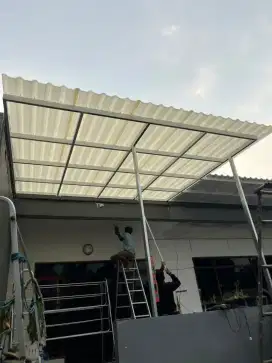 Kanopi atap alderon