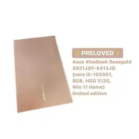 Jual Cepat Asus VivoBook Rosegold