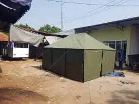 Tenda peleton banyak ukuran tersedia di Palembang. Bisa cod
