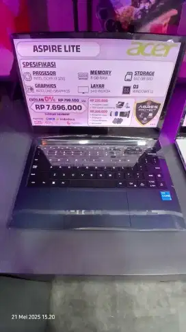 PROMO LAPTOP ACER ASPIRE LITE