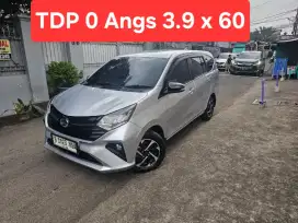 TDP 0 Angs Termurah New Sigra R 2023 Matic Silver Low Km Like New
