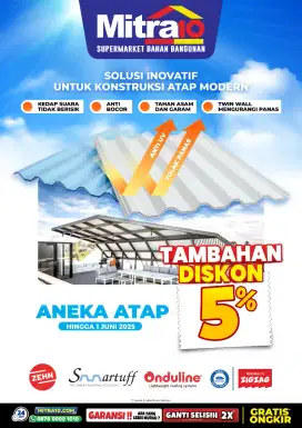 PROMO ATAP MODERN